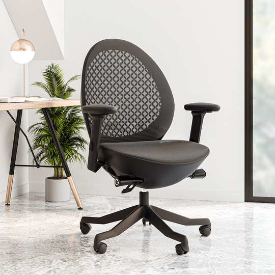 Deco LUX Executive Office Chair Swivel Chair with Adjustable Chair