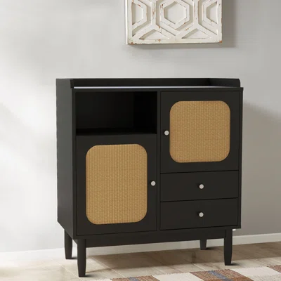Boumehdi 31.51" Wide 2 Drawer Sideboard