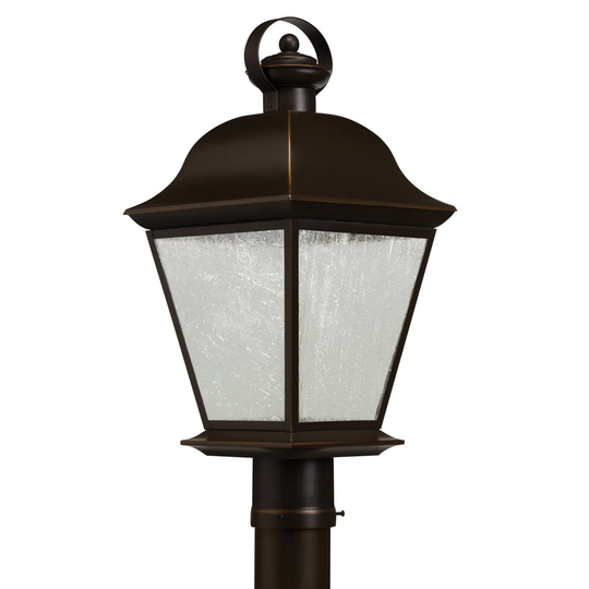 Kichler Lighting Mount Vernon Collection 1-light Olde Bronze Outdoor LED Post Mount