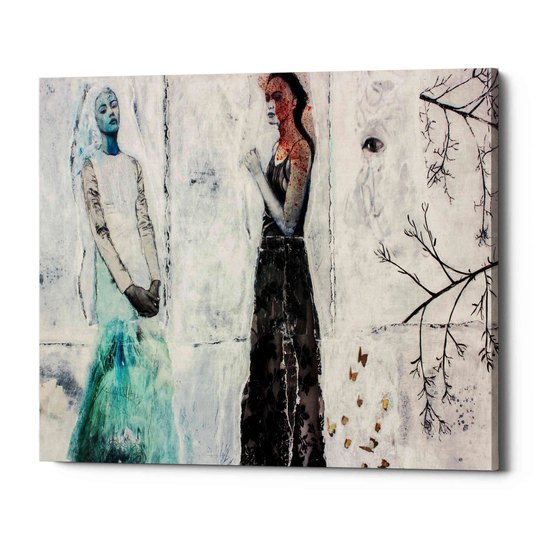Epic Graffiti 'Ice Queens Print' by DB Waterman, Canvas Wall Art