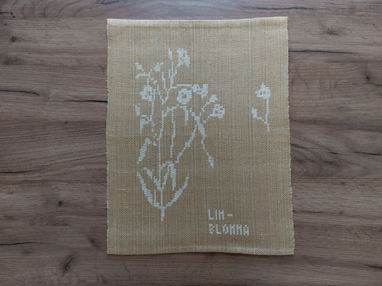 Vintage Woven Thick Linen Table Mat, Vintage Linens, Linens | E12
