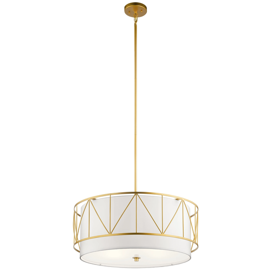 Kichler Lighting Birkleigh 4-Light Pendant Gold