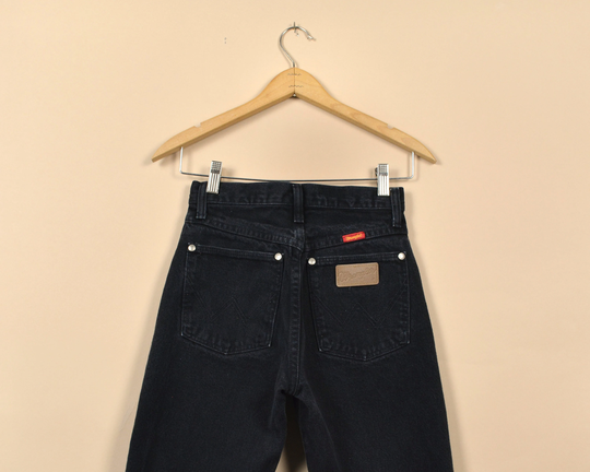 Wrangler Black Size 24 Vintage Denim Jeans