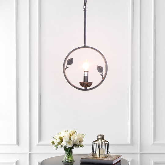 Vintage 1-Light Pendant Light - 9.8*9.8*9.8H
