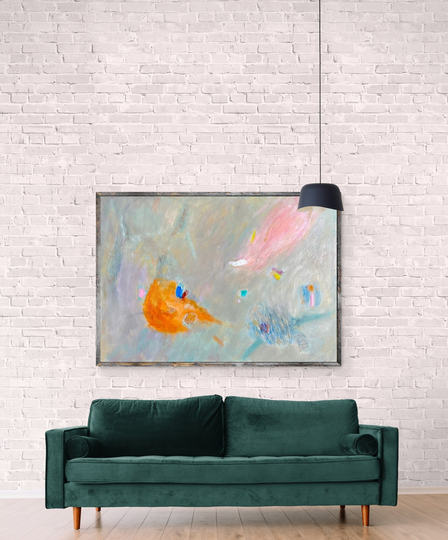 Colorful Abstract Painting Contemporary Art Texture Wall Artwork Textured Oil Canvas By Mavkoart