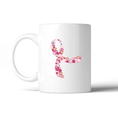 Aili Floral Ribbon Coffee Mug