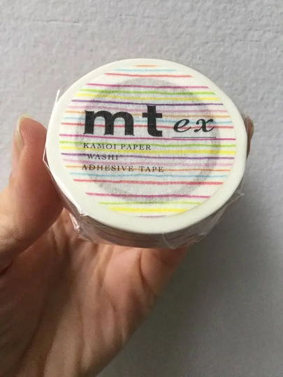 Pencil Lines Mt Ex Washi Masking Tape - Spring 2013 15mm X 10M