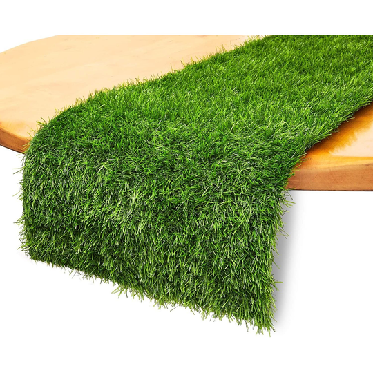 Juvale Synthetic Grass Table Runner for Party Decor (14 x 108 Inches)