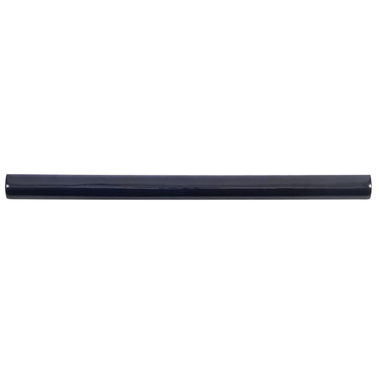 Mto0574 Modern 1x12 Navy Blue Rounded Pencil Liner Molding Ceramic Tile