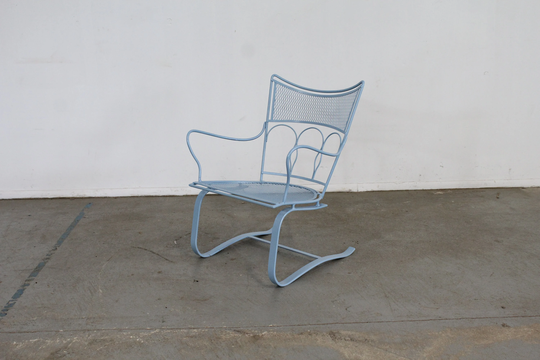 Mid-Century Modern Salterini Springer Rocker Patio Lounge Chair