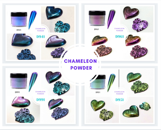 Chameleon Color-Shift Pigments/Nail Art/ Epoxy Resin Alcohol Ink Slime Soap Art