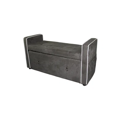Letellier Upholstered Drawer Storage Bench