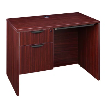 Regency Legacy 42 X 24 In. Executive Desk With Single Pedestal Drawer Unit & Pencil Drawer