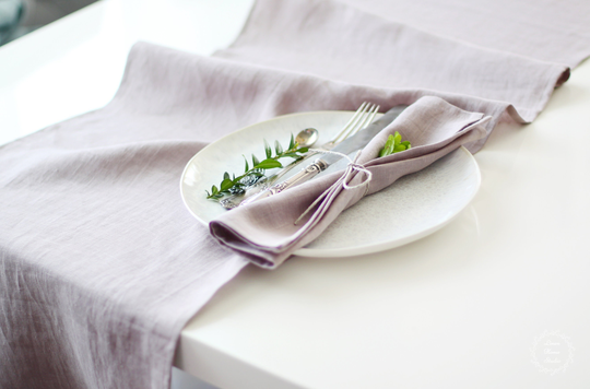 Linen Table Runner - Wedding Linens