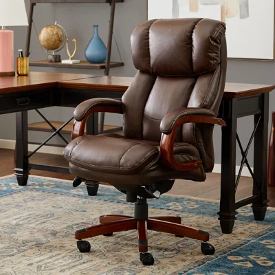 La-Z-Boy Fairmont Big & Tall ComfortCore Traditions Executive Office Chair
