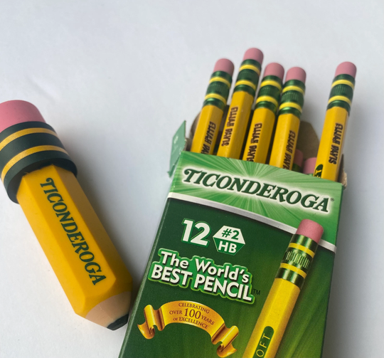 Engraved Personalized #2 Pencil Set Of 12