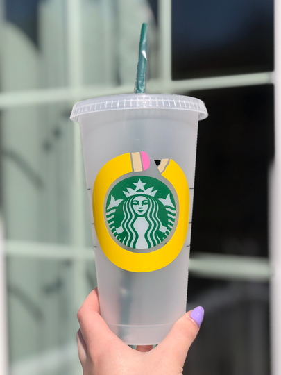 Pencil Cold Cup | Teacher Tumbler Gifts Best