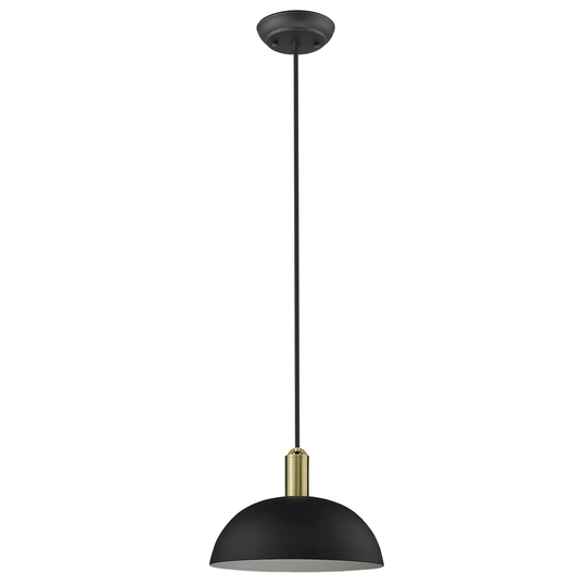 Ingo 1-light Matte Black Pendant