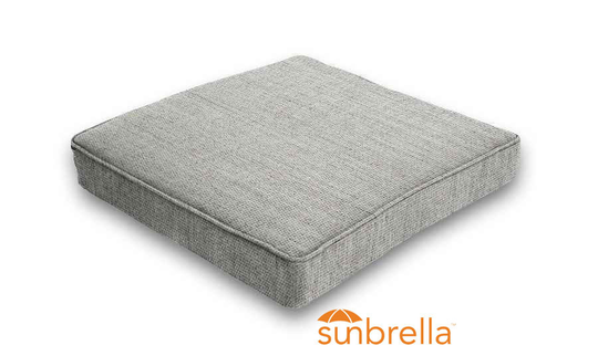 Sunbrella® Canvas Granite | Outdoor Seat Pad Patio Chair Dining Cushions