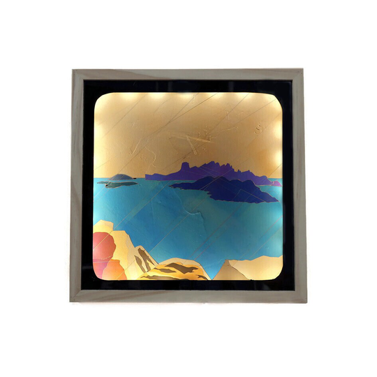 Wall Lamp Stained Glass Art - Riou Island