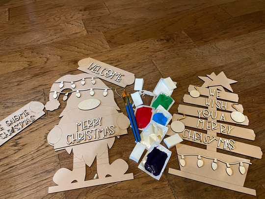Diy Gnome/Tree/ Christmas /Shelf Sitter