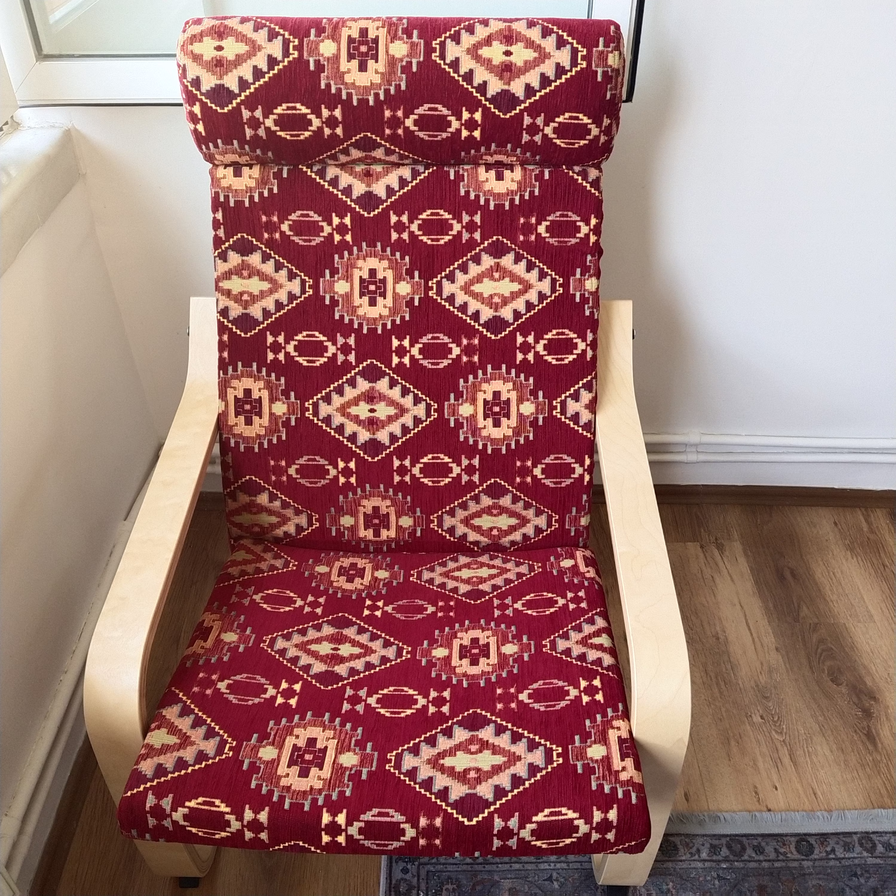 Poang Cover, New Chair Cover Replacement Cover, Custom Made, Poang Cushion Ikea, Cushion Cover.kilim Fabric Poang