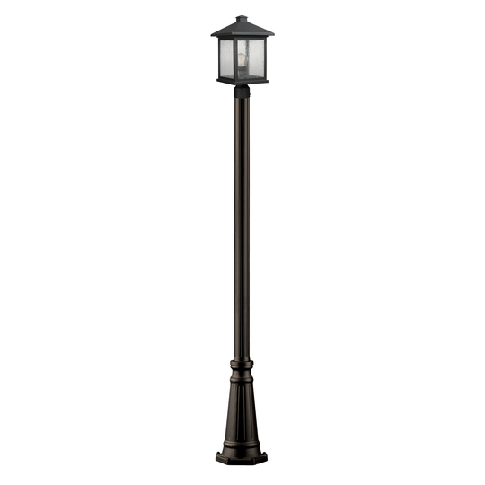 Avery Home Lighting Portland 1-light Oil Rubbed Bronze Outdoor Lantern Post Light