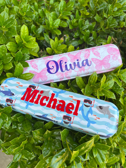 Personalized Pencil Tin - Box Case School Supplies Back To