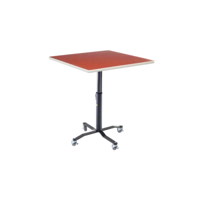 Mobile E-Z Tilt Square Cafeteria Table