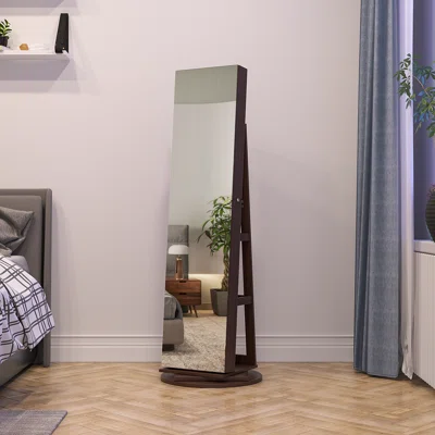 Thomesa 14.5'' Wide Jewelry Armoire with Mirror