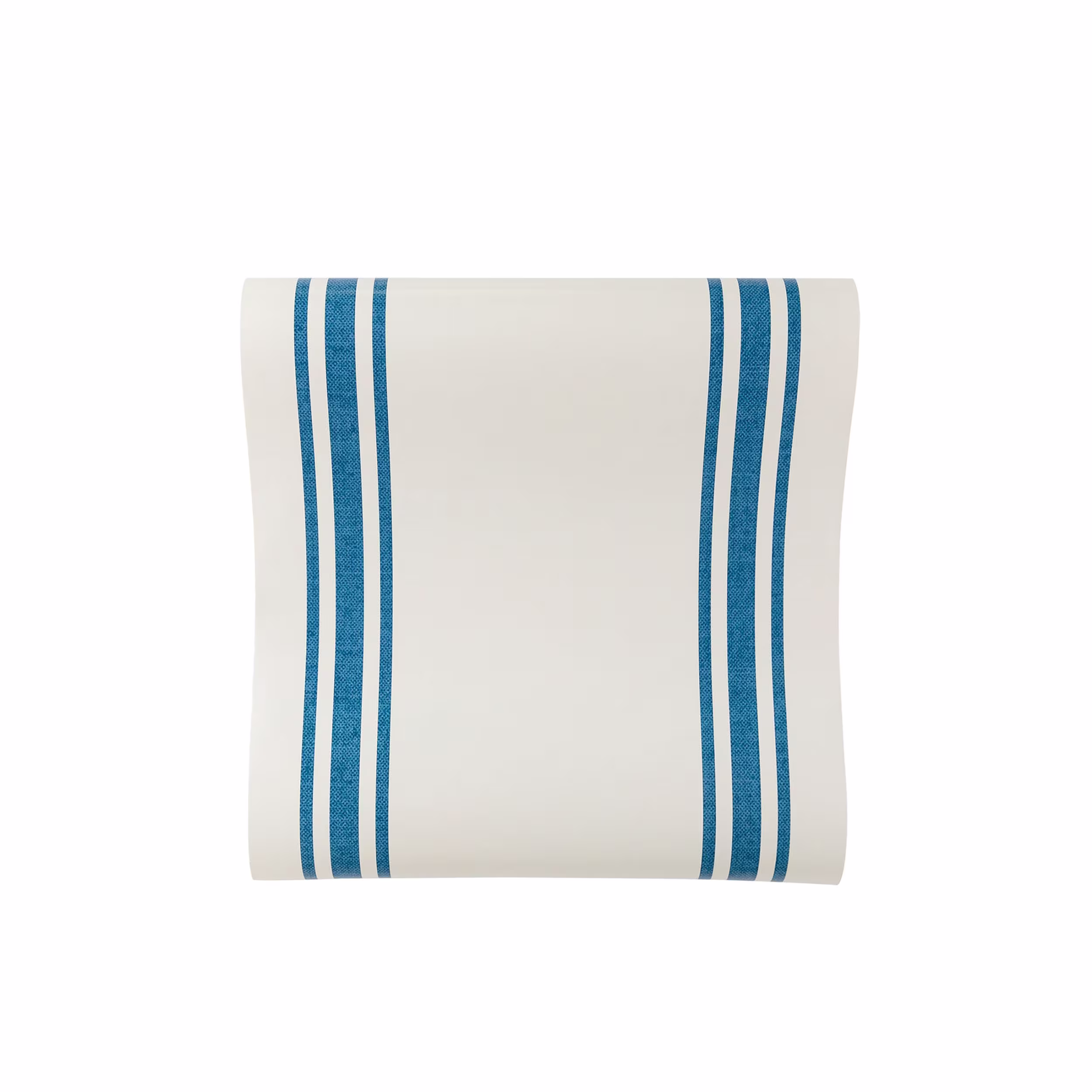 Blue Stripe Table Runner | & White - French Farmhouse