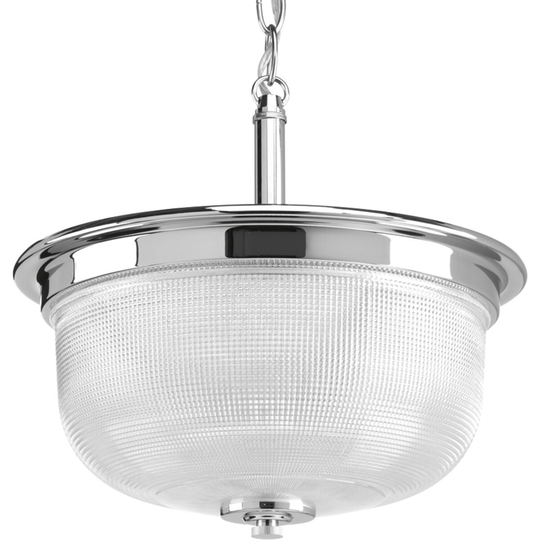 Progress Lighting Archie Two-light Semi Flush Convertible Fixture