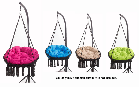 Hammock Chair Cushion | Hanging Swing Indoor Egg Chair Cushions In/Outdoor