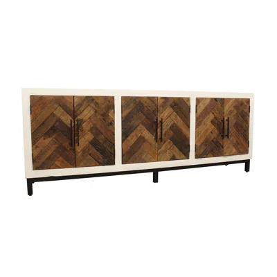96" Mango Solid Wood Sideboard