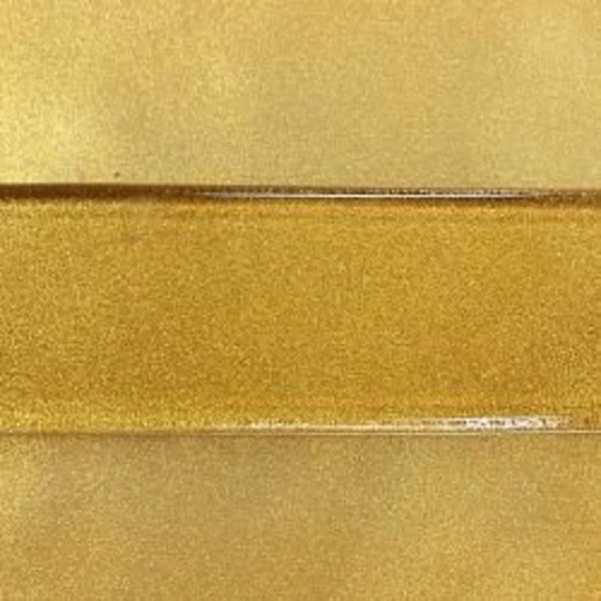 Brass Accent Unique Glass Color 701, Mica Based Color, Must Be Kiln Fired, 1/2Oz Bottle