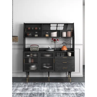 Poinciana 61" Wide 3 Drawer Sideboard