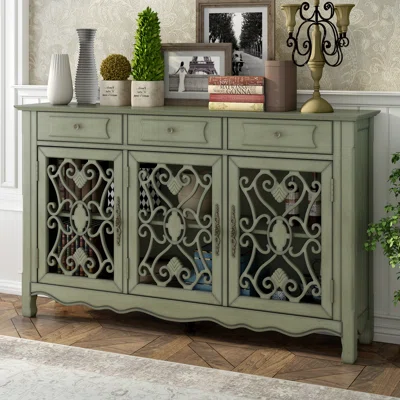Esias 59.8 " Wide 3 Drawer Sideboard