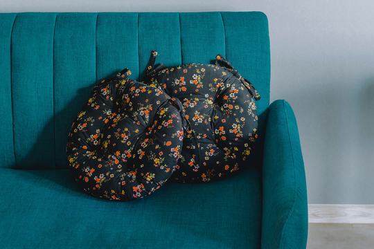 Handmade Pillows For Chairs, Cushion Chair, Cushion With Ties