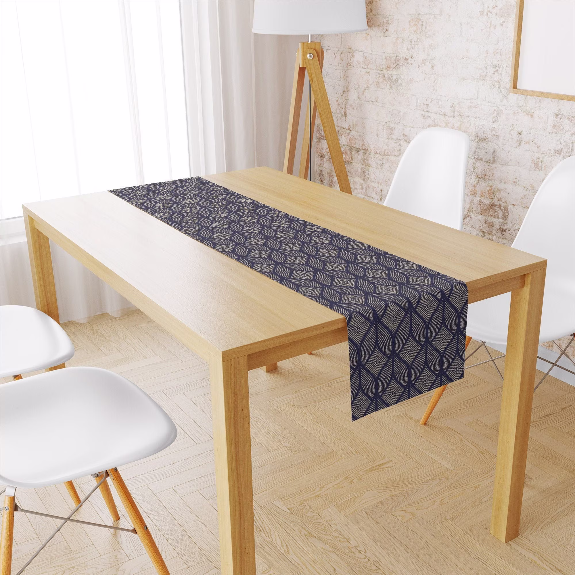 Blue Table Runner | Navy