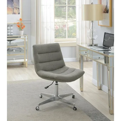 Tufted Cushion Office Chair Grey By Coaster