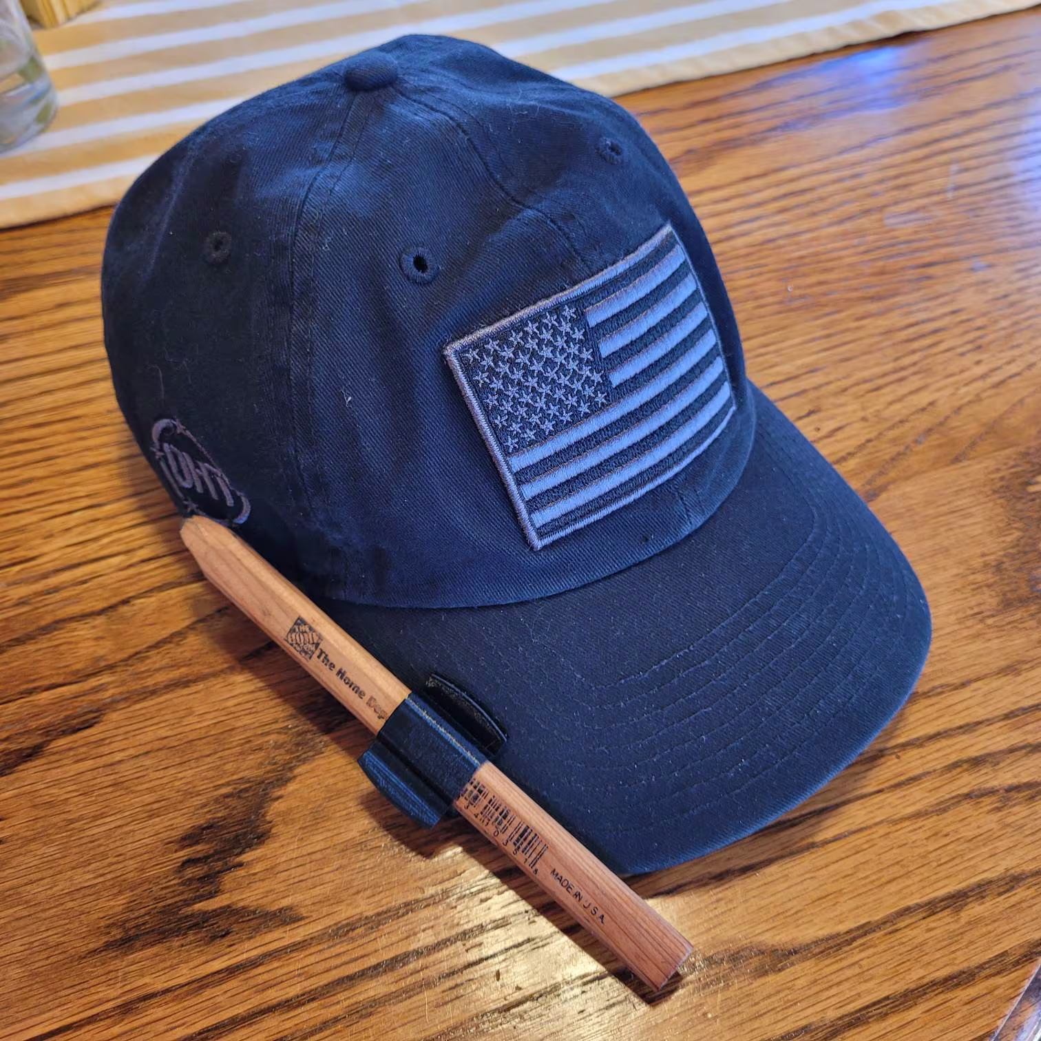 Carpenter Pencil Holder For Cap - Construction Organizer Hat Clip | Set Of 2