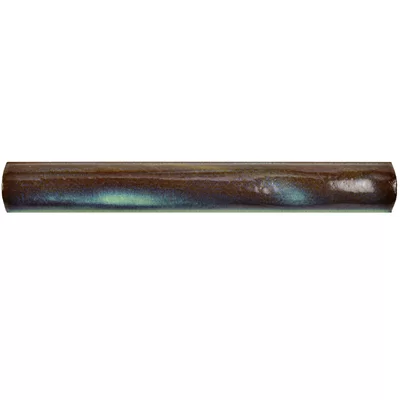 Antic Special 6" x 0.75" Glossy Ceramic Pencil Liner Tile Trim in Agua Marina