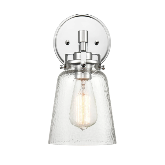 Millennium Lighting Amberose 1 Light Wall Sconce in Chrome