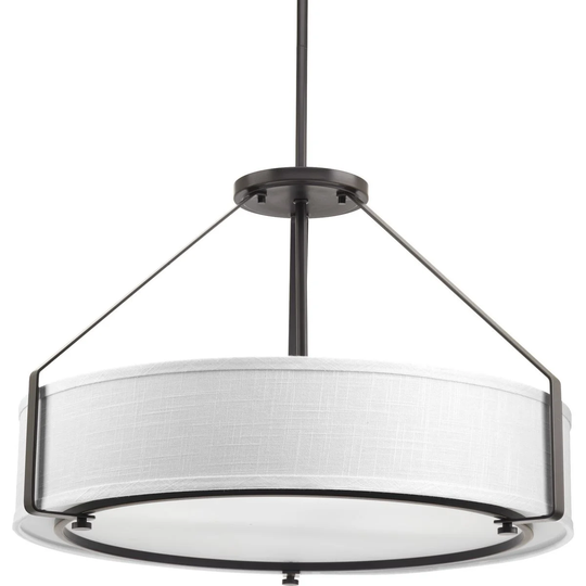 Progress Lighting P5015-20 Ratio Bronze Steel/Metal 4-light Pendant - N/A