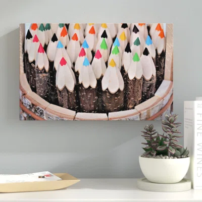 'Colorful Life' Graphic Art Print on Wrapped Canvas