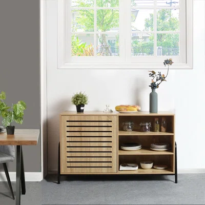 47.3" Sideboard For Kitchen, Dining Storage