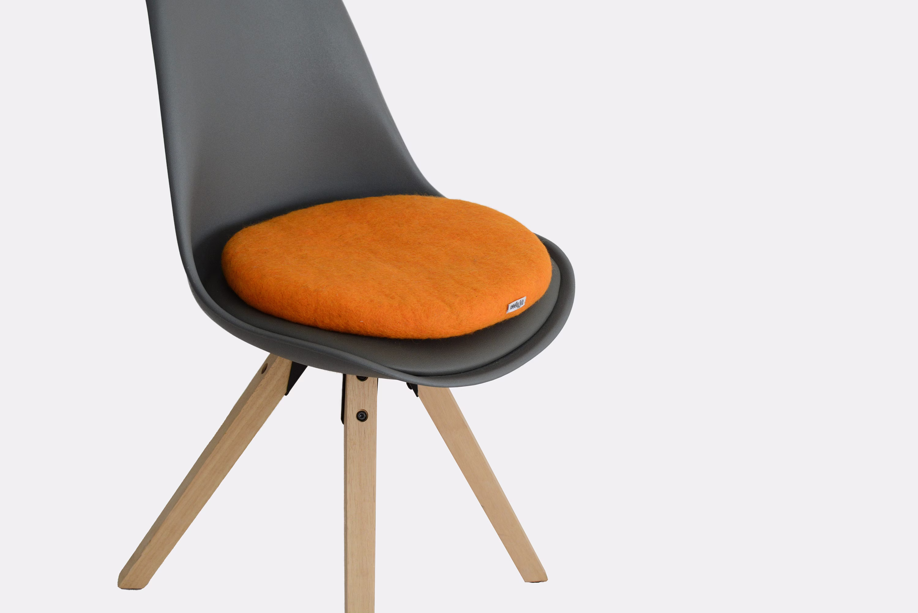 Handmade Felt Wool Chair Pad - Outdoor Seat Perfect For Your