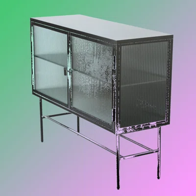 15.7" Wide Steel Sideboard