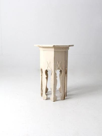 Antique Octagonal Side Table