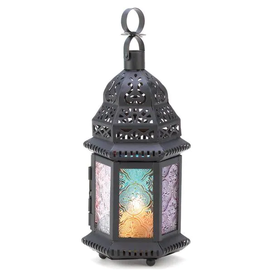 Magic Rainbow Candle Lantern - Multi-Color